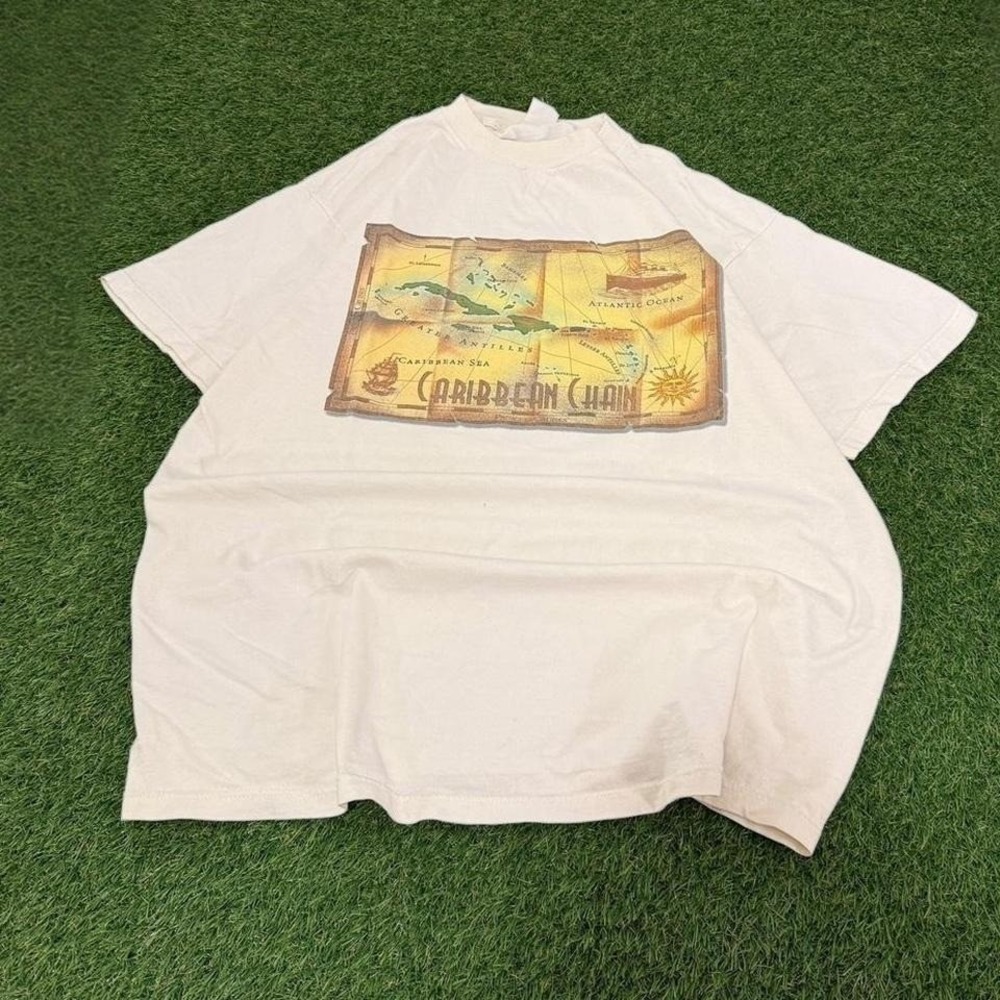 Vintage Caribbean Chain Tee XL